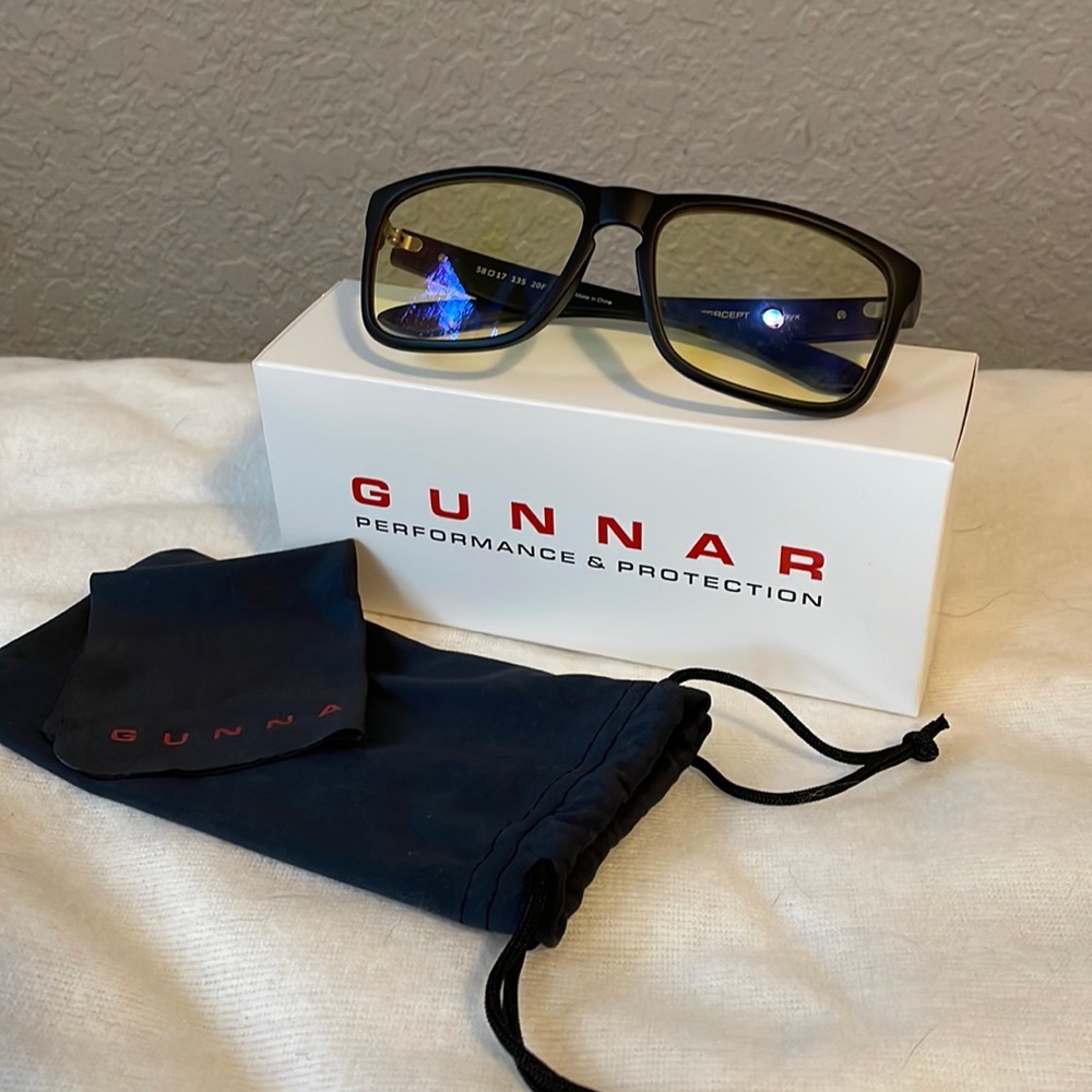 🤓 NEW Gunnar blue light blocking glasses